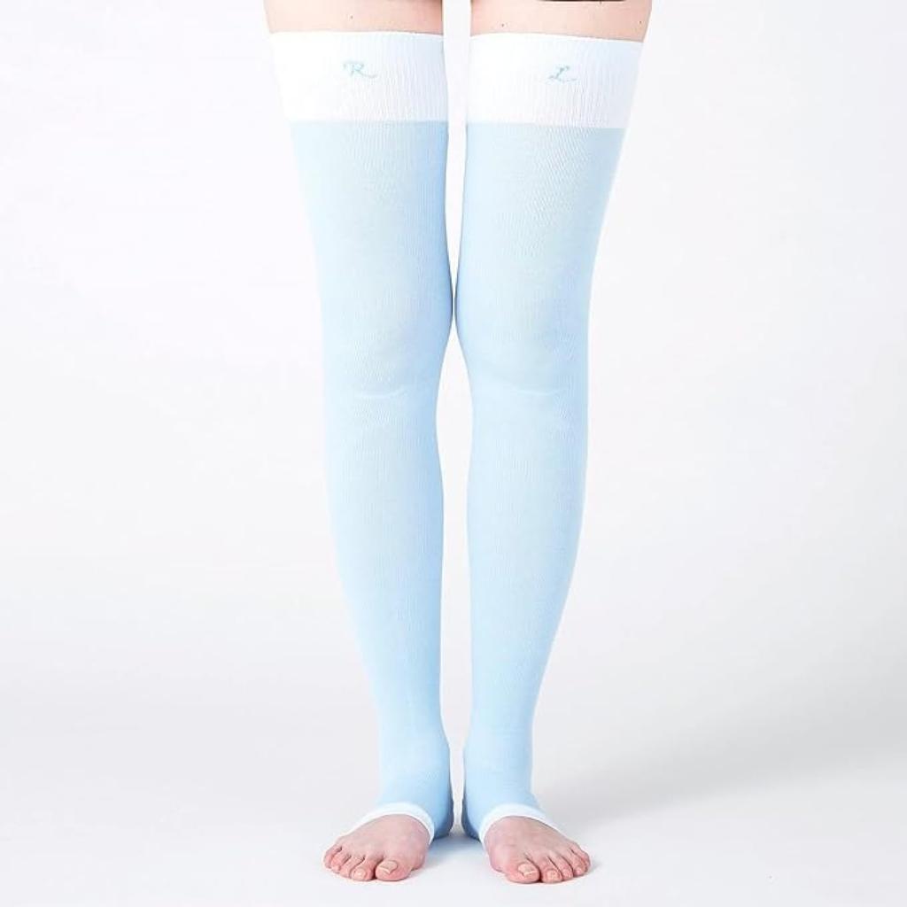 Okamoto Sock Compression Socks for Nighttime Long Swelling Stimulates Blood Reduces Supplement, Use, Circulation, Swelling, 638-991