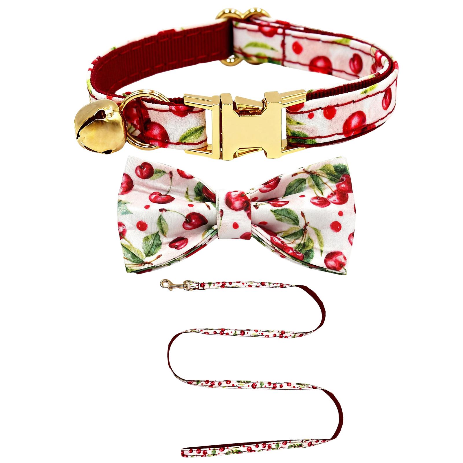 

Personalized Cat Collar With Small Bell, Engraved With The Name And Phone Number Of Male And Female Cats ,fruit Color, S красный