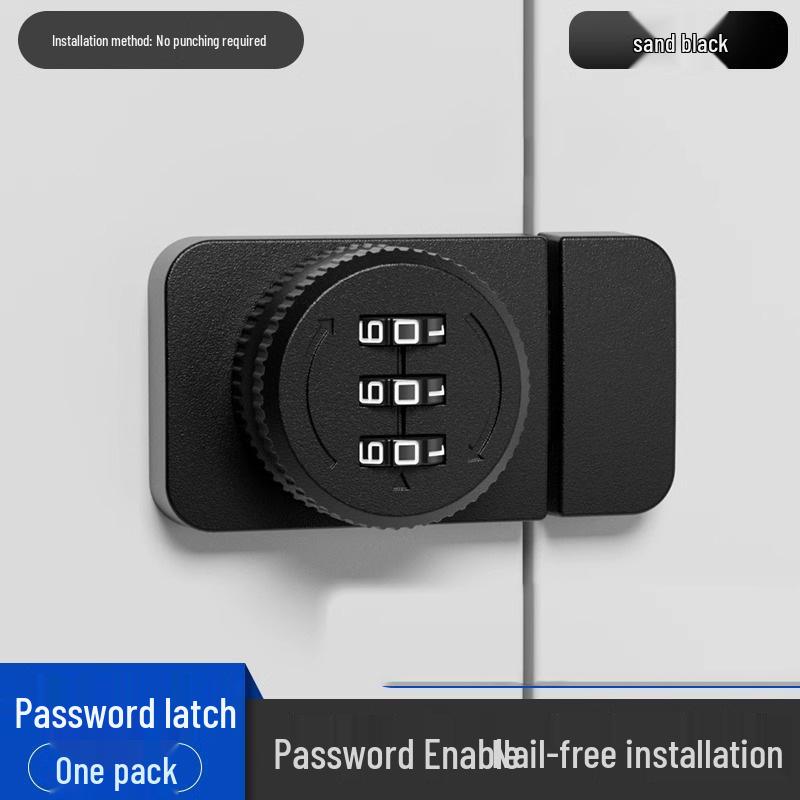 Punch-Free Anti-Theft Double-Open Cabinet & Drawer Lock