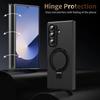 Business Magnetic Hinge Case For Samsung Galaxy Z Fold 7 6 5 4 3 360° Protection Screen Glass Magnetic Holder Cover