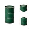 Oil Barrel Model Decoration Accessories 1/64 Compact Collectible Miniature Sculpture Weathered for