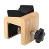 Wood+Silicone Pad Guitar Stand Holder Black+Wood color Desk Edge Guitar Stand  For Guitar