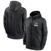 Mens Zip-Up Hooded Sweatshirt NFL Football Team Print Athletic Casual Wear
