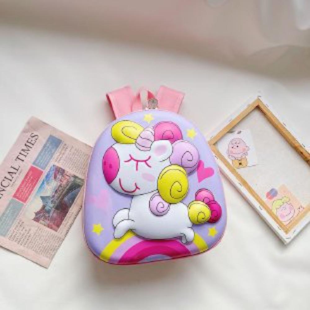 Children's Bag New Cartoon Kindergarten Primary School Bag Eggshell Dinosaur Boys and Girls Backpack