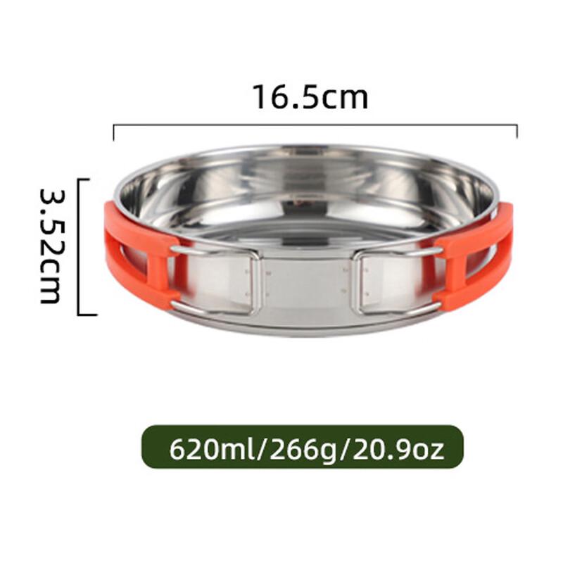 Stainless Steel Camping Cookware Set Standard