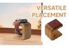 Wood Watch Stand for Men, Counter Jewelry Stand, Accessory Bracelet Storage