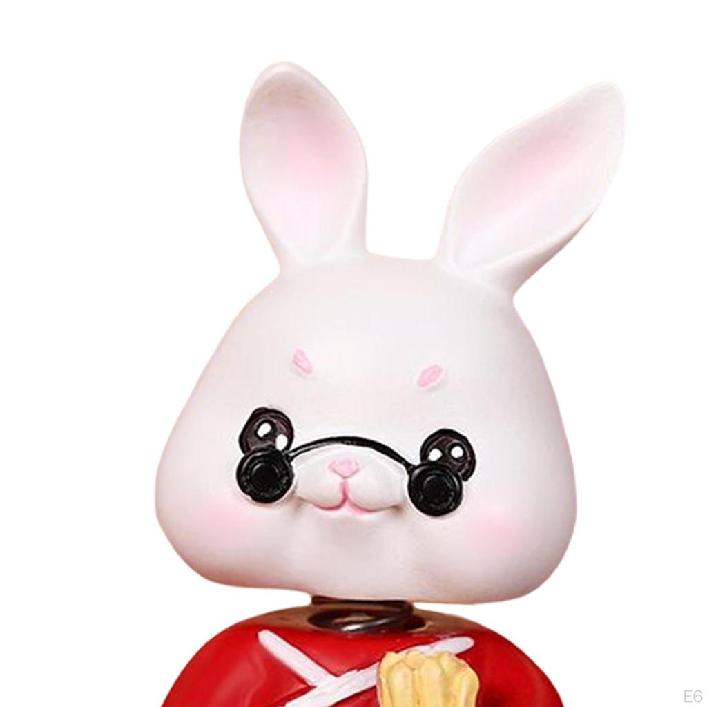 Statue Auto Innenraum Dekorationen Schüttelkopf Kuchenaufsätze Figur Wackel Figur für Auto