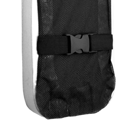 Bicycle Back Seat Cushion Thickened Sponge Stability Black Buckles Bike Seat Plate Cycling Supplies