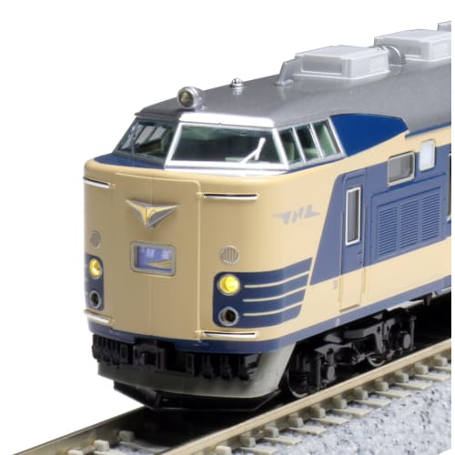 KATO N Gauge 581 Series Slit Typhoon 7-Car Basic Set 10-1717 Model Train