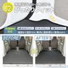 SEIWA Reversible Luggage Mat IMP213 for Suzuki Full Trunk and Rear Seat Rubber Scratch Prevents Cargo from Nissan NV Mazda Scrum Mitsubishi Minicab