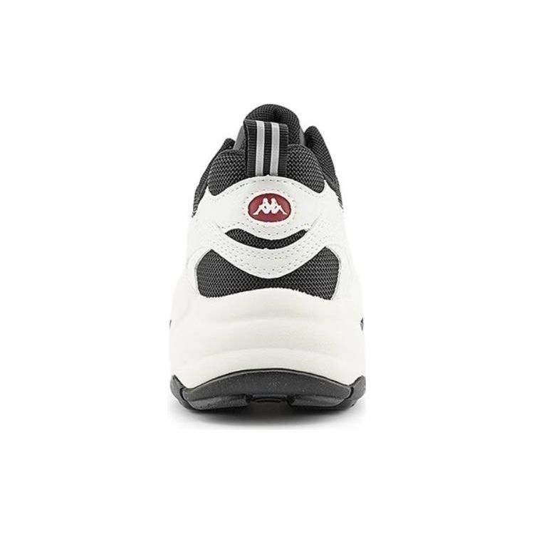Kappa Versatile Retro Thick Sole Fabric Synthetic Leather Non-Slip Wear-Resistant Low-Top Casual Running Shoes Unisex Sneaker K0DY5MC28-012