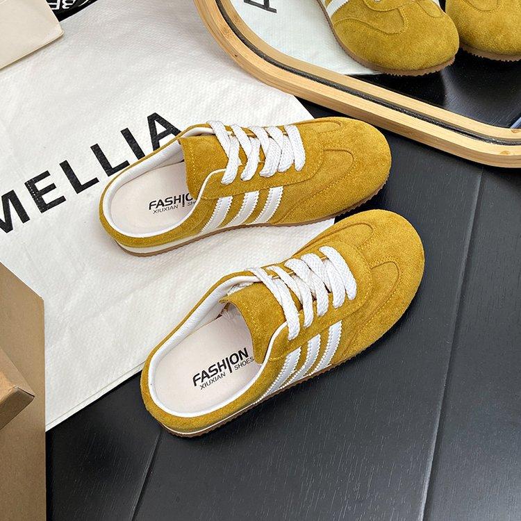 22 primavera, estate, autunno e inverno nuove scarpe da tavola scarpe per studenti a taglio basso punta rotonda con cinturino