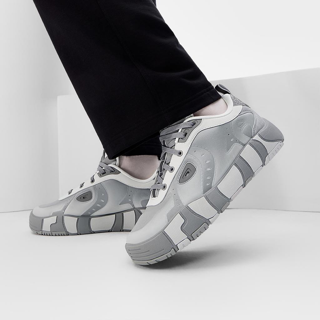 New FILA MELT Low Top Skateboard Shoes Men's Gray F12M431201FAV