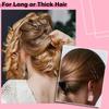 100pcs Curly Wavy Grips Women Bobby Pins Styling Hair Accessories New Straight Line Hair Clip U Shaped Needle Lady Hairpins