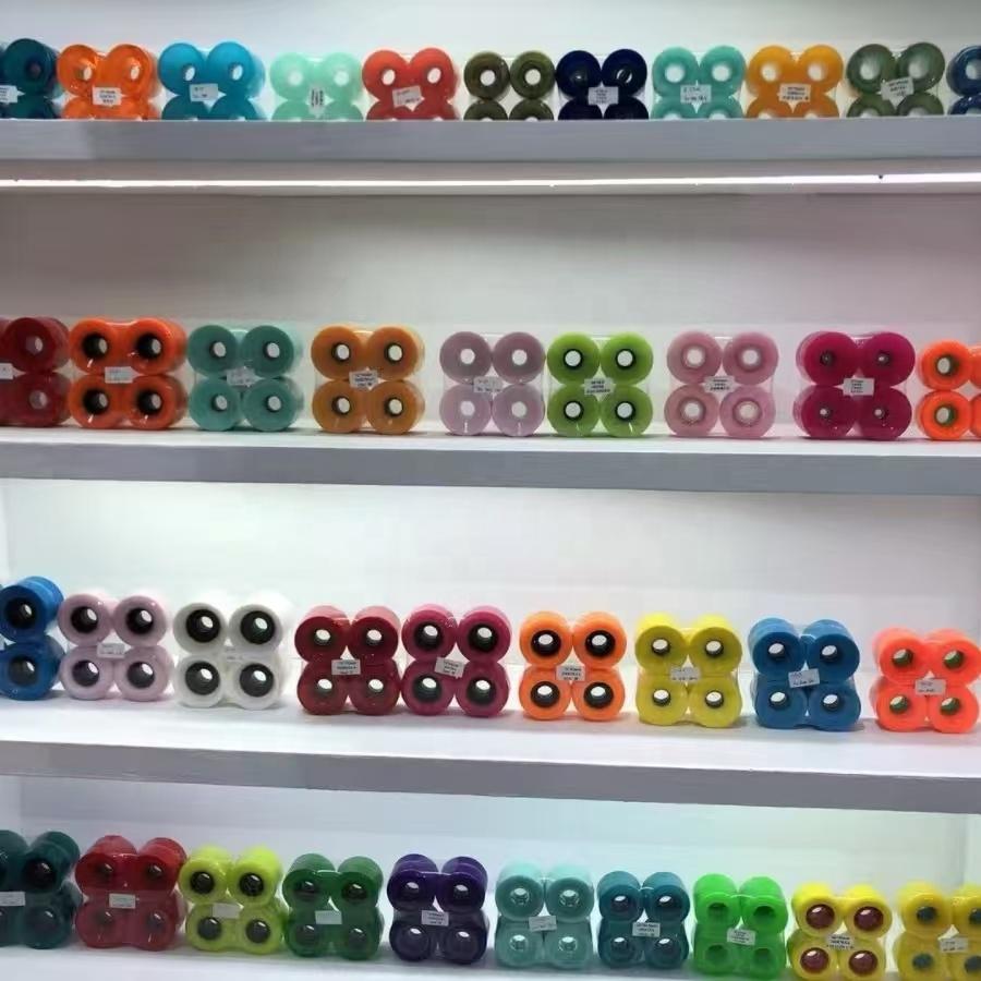 YSMLE OEM/ODM High Rebound Inline Speed Skating Wheels Professional Speed Skating PU Wheels Roller Skate Wheels Contact us красный