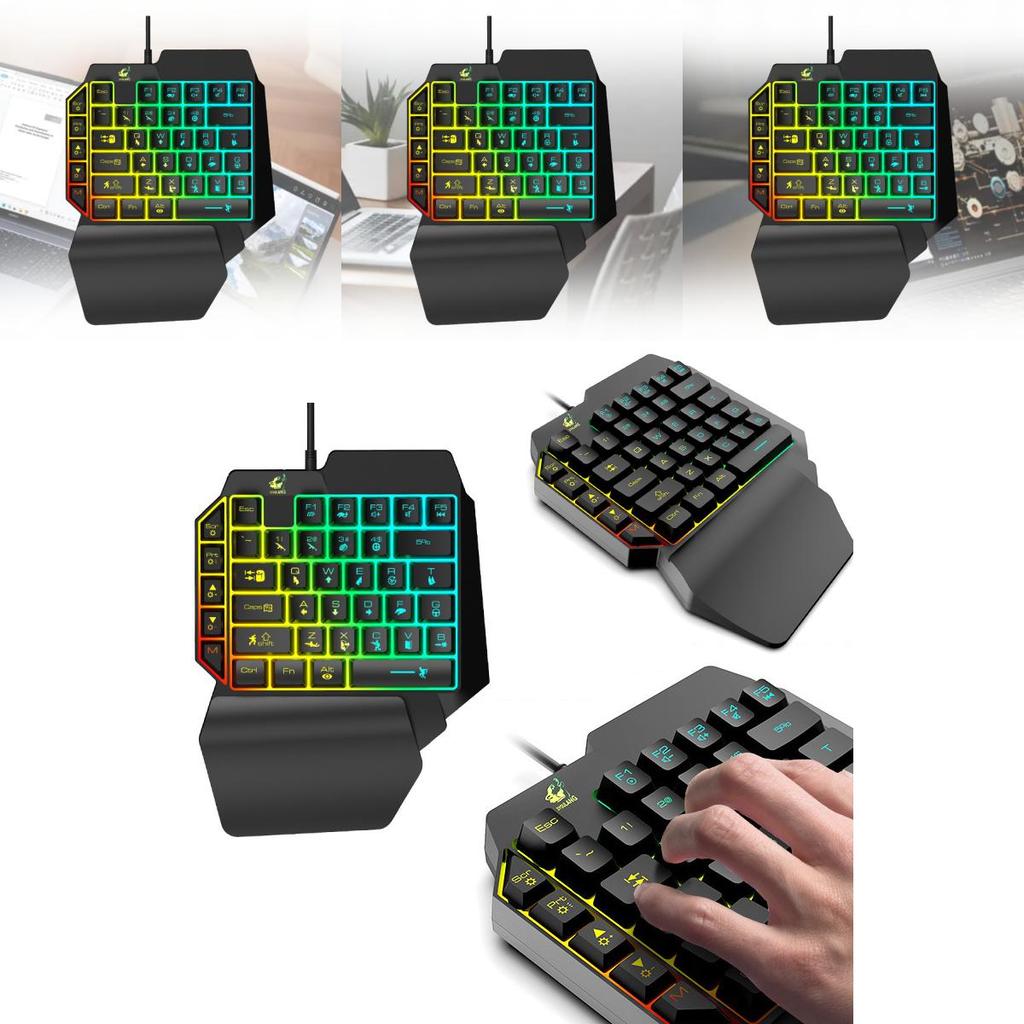 Rgb Gaming Keyboard Set With Macro Recording Features For Ultimate Gaming Performance