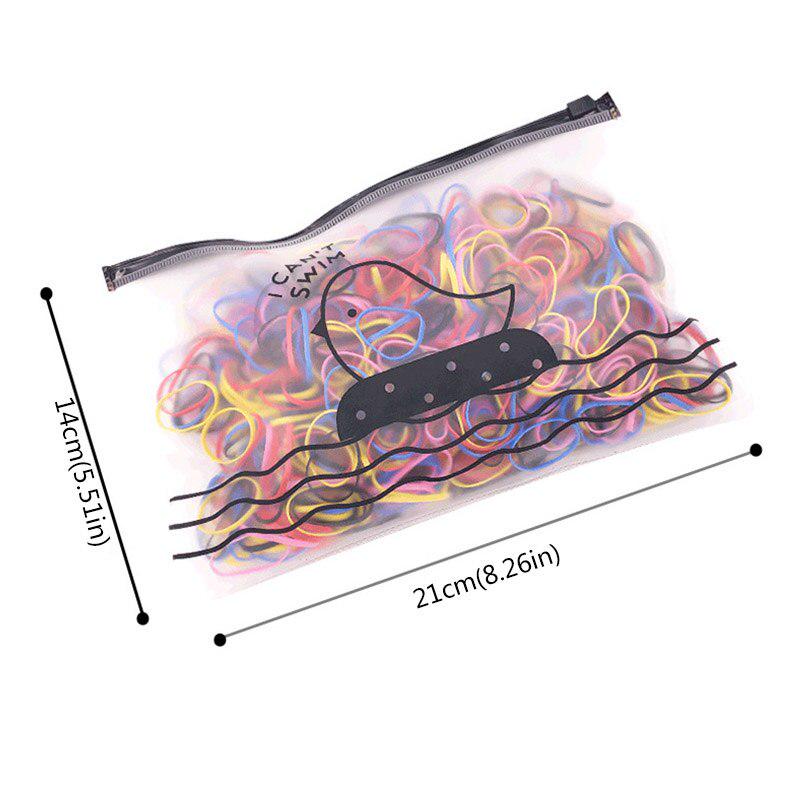 1000 ks Mini gumička do vlasů Candy Color Dětské gumičky Dívčí Scrunchie Elastické gumičky do vlasů Pro děti Vlasové doplňky