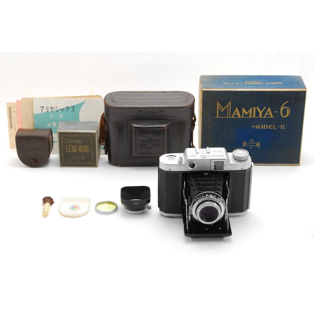 

Б/У РІДКІСТЬ З коробкою EXC+4 Mamiya 6 Six Model K, кейс, інструкція, капот та інше з Японії