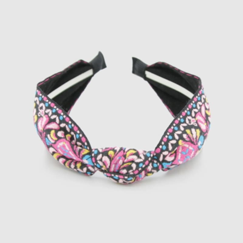 LALA Flower Hairband L-D Pink
