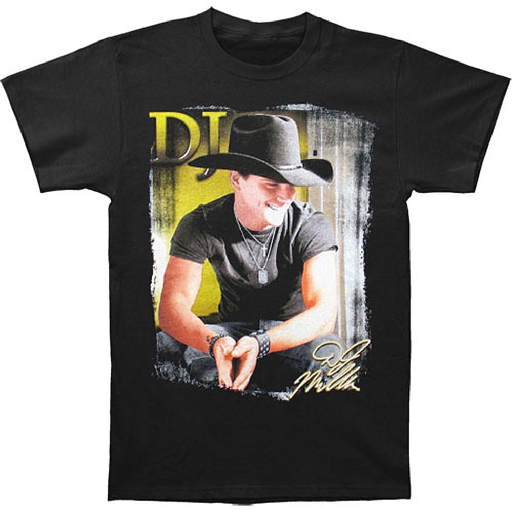 Men s DJ Miller Photo T-shirt Small Black 3XL