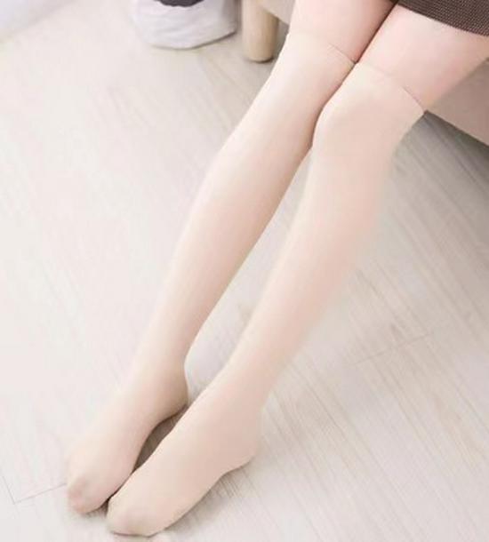 JK Women's and Children's Thin Calf and Over-the-Knee Dance Socks for Spring, Summer, and Autumn
