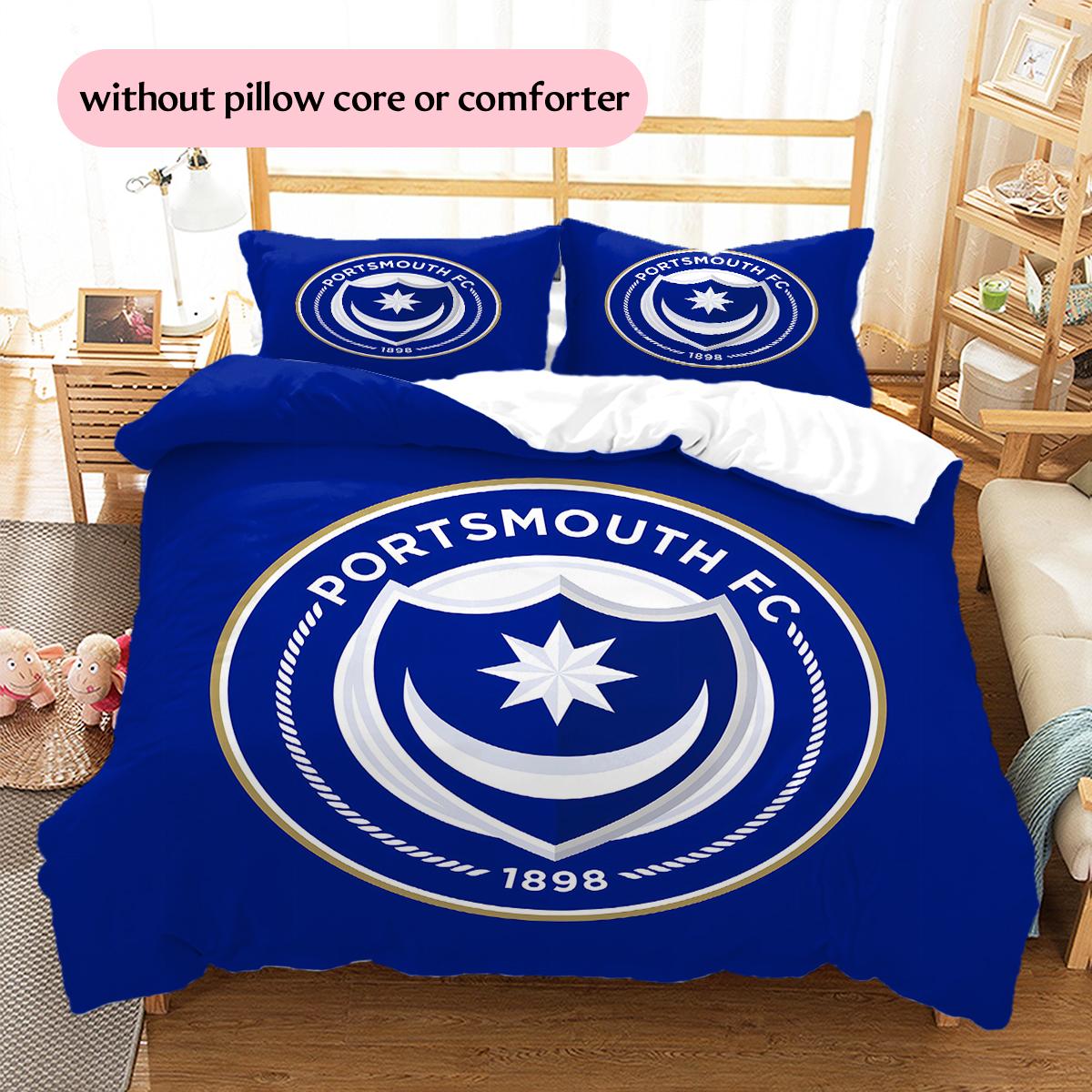 Portsmouth FC raksta gultasveļa Mājas dekorēšana