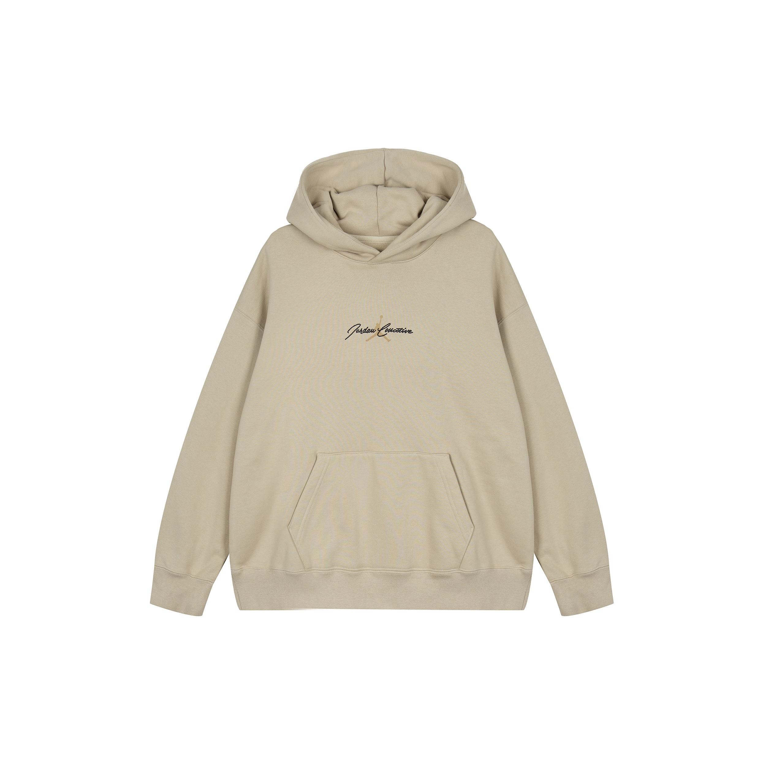 (WMNS) Air Jordan Paris Collective Hooded Pullover Beige Women s DV1386-250 XS