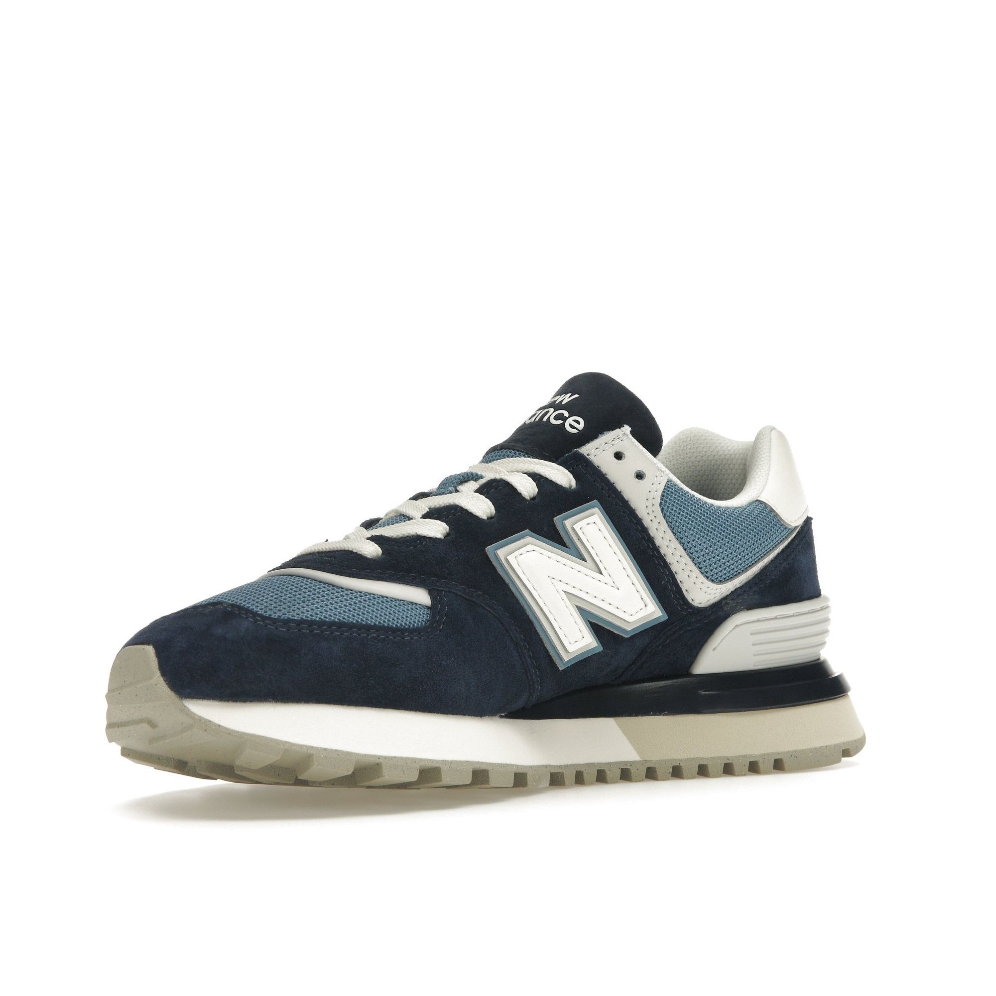 Кроссовки унисекс New Balance 574 Legacy Navy Sea Salt Синие U574LGVC 43 — фото 4