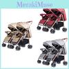 Lightweight Double Twin Baby Stroller Durable Aluminum Alloy High Landscape Design