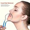 1pc Waterproof Electric-Free Facial Epilator for Women - Spring Roller Hair Remover for Lips/Eyebrows/Face, Beauty Skincare Tool