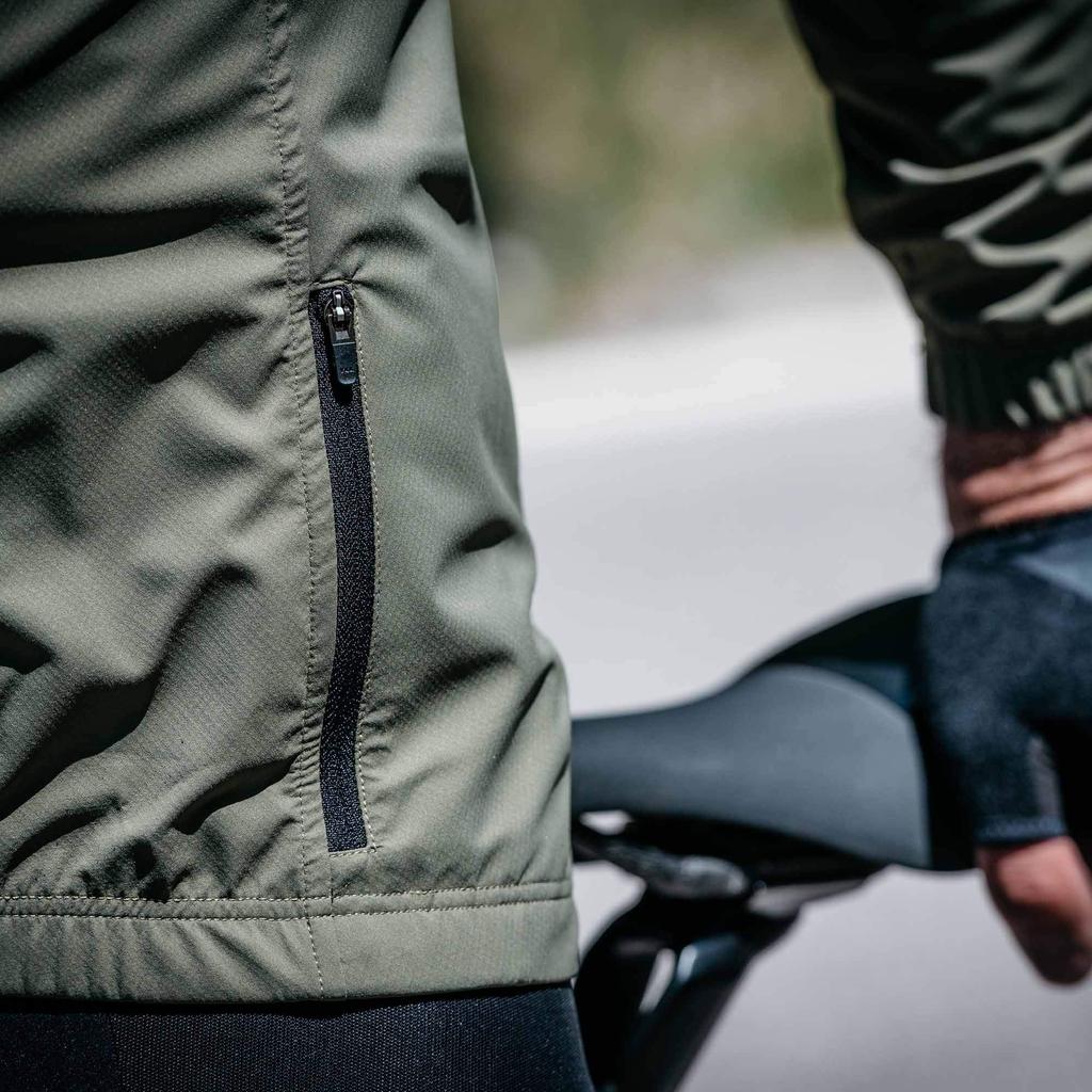 De Marchi Cycling Classico Army Size for Road Bikes Jacket, Jacket, S,