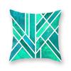 New 45*45Cm Color Teal Blue Cushion Cover Pillow Cases Arrow Geometric For Living Room Home Sofa Chair Decorative Pillowcases
