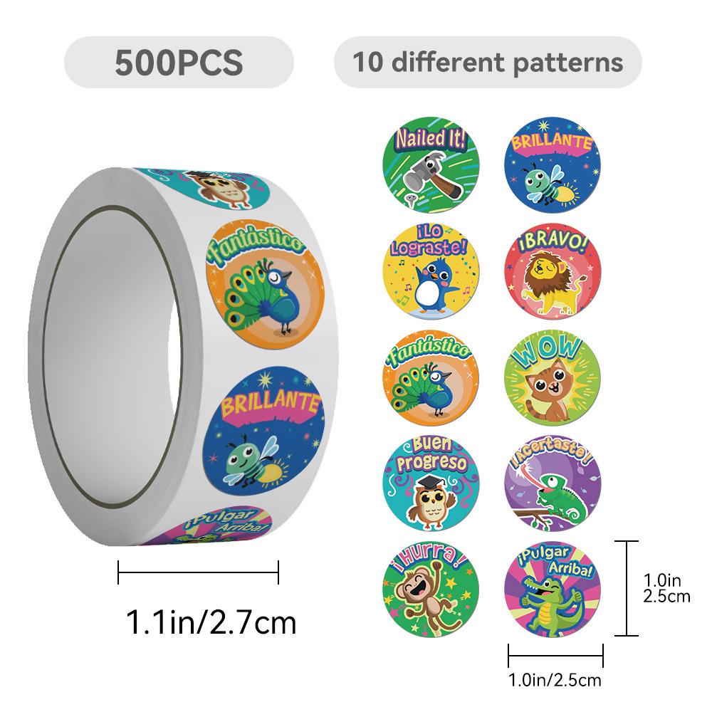 

500 листов/рулон декоративных наклеек с точками для герметизации и поделок