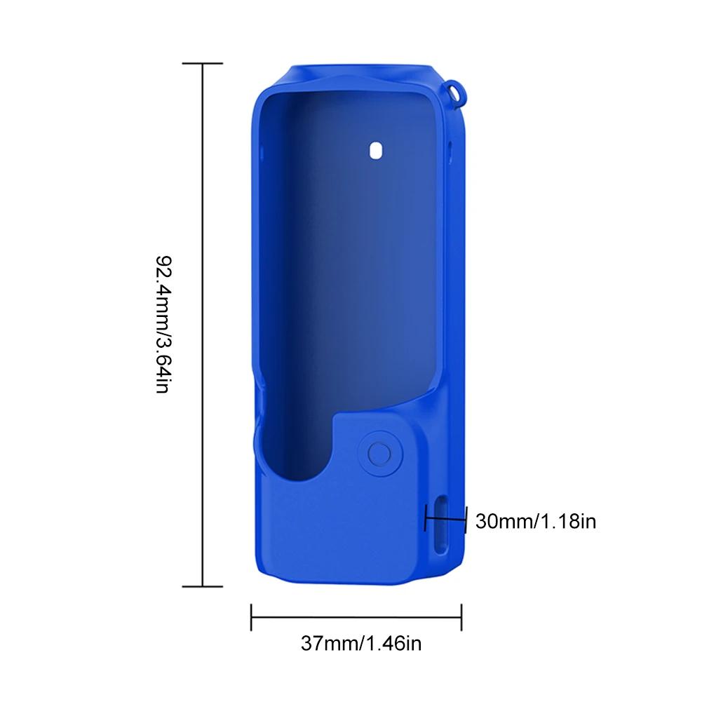 Silicone Case For DJI OSMO Pocket 3 Gimbal Camera Handle Lens Protective Cover Body Skin Sleeve for DJI Osmo Pocket3 Accessories