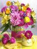 RUOPOTY DIY Frame Oil Painting By Numbers Flower Acrylic Aesthetic On Canvas Wall Art Picture By Numbers For Living Room