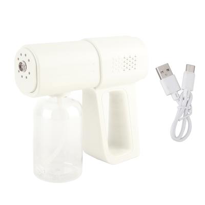 Hair Nanometer Sprayer Machine Wireless Rechargeable Blue Light Sprayer Steam Hairdressing