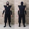 Clearstone Cosplay Halloween Ninja Size Black Suit, Unisex, 3L,