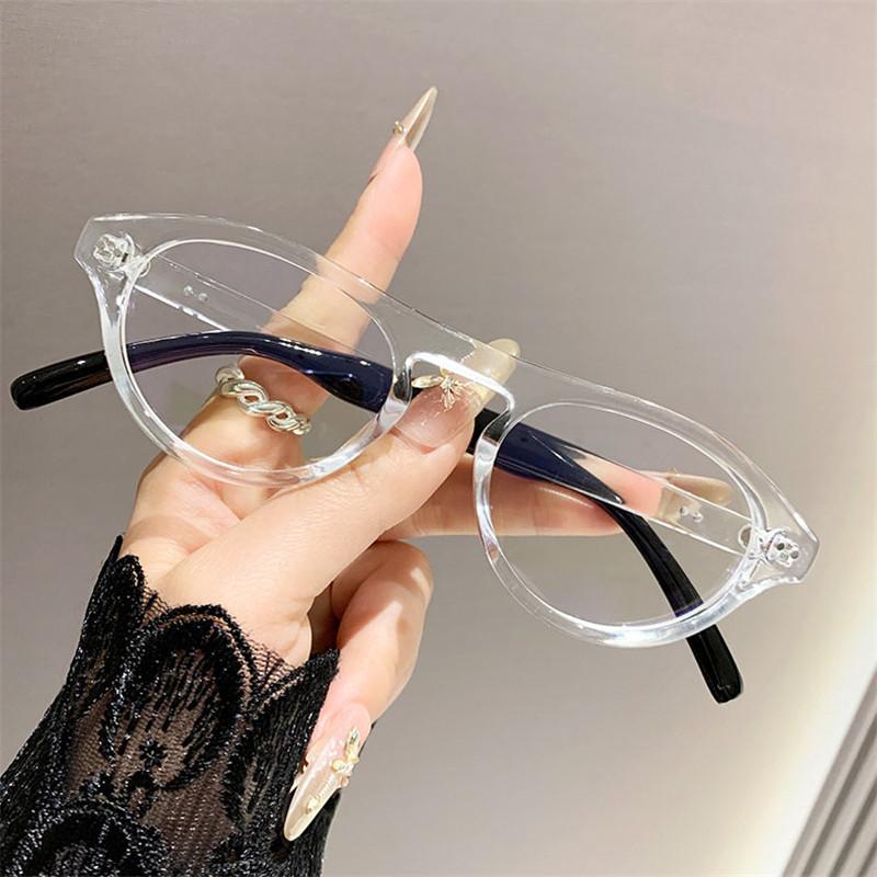 Vintage Optische Brille Damen Herren Neu Blaulichtfilter Brillenrahmen Unisex Transparent Brillenrahmen Leopard Schwarz