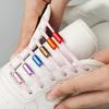 Elastic No Tie Shoelaces Semicircle Shoe Laces for Kids and Adult Sneakers Lazy Shoelace Quick Put On And Take Off Shoe Strings
