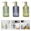 Glass Soap Dispenser Stylish Liquid Dispenser Pump for Home Hotel Countertop