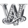 Charm Letter W 925 Pendant Letter Bead Charms Pr 925