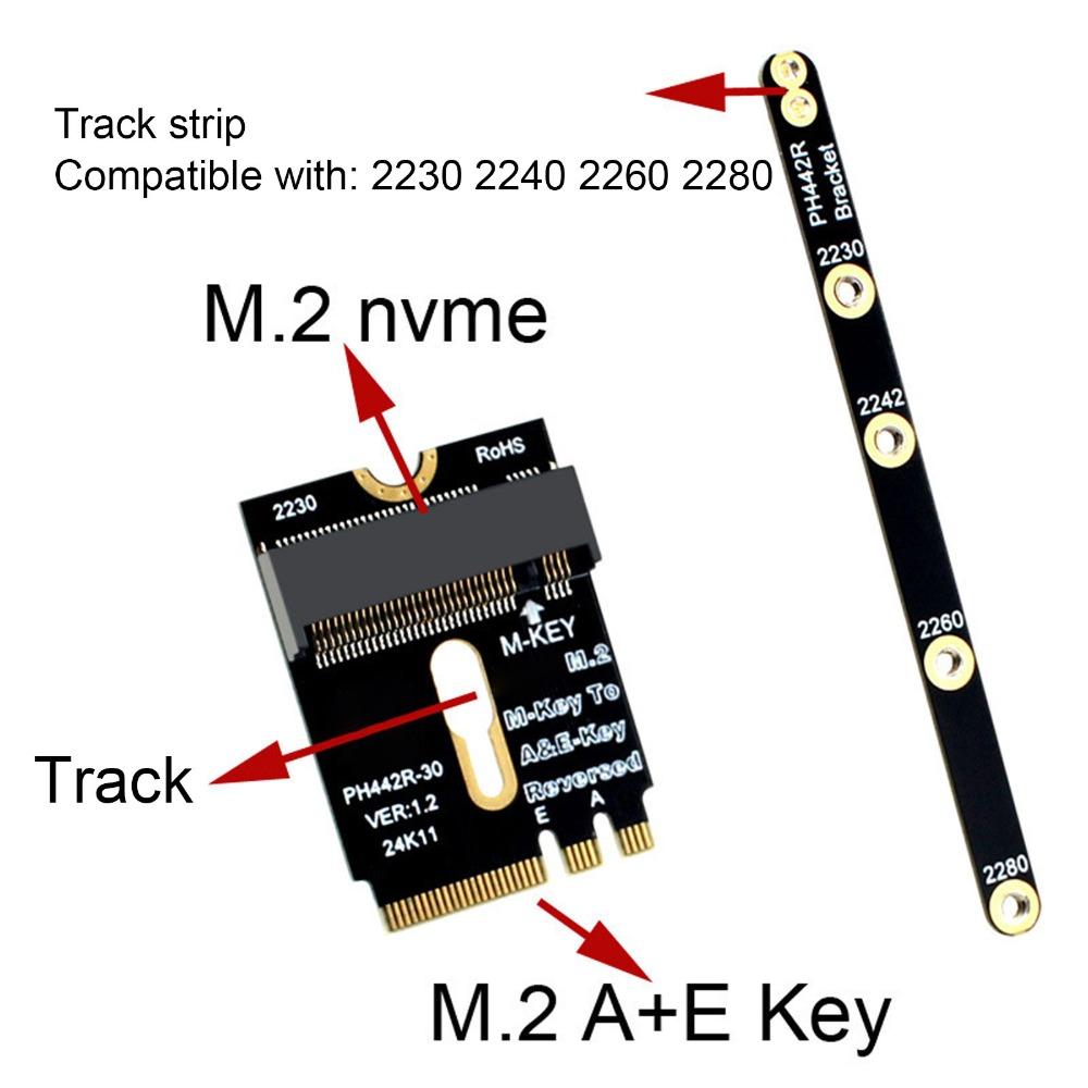PCIe 4.0 PCIe 4.0 M Key Convert Card High Speed M.2 a And E WiFi Port Adapter  Motherboard