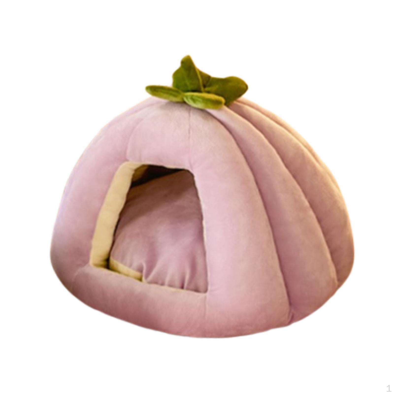 

Полузакрытое гнездо для кошек, подстилка для животных, палатка, домик для домашних животных, пещера, кровать для кошек на все времена года S