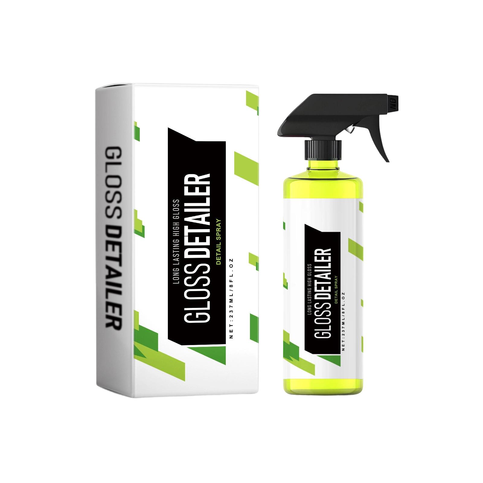 

Automotive Parts Detail Gloss Spray, Car Paint And Interior , Stain Prevention And , Car Maintenance And Polishing Spray 100ml One Size