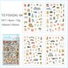 A Fleeting Pleasure Series Cute Life Landscape PET Sticker Creative DIY Journal Material Collage Scrapbooking Stationery
