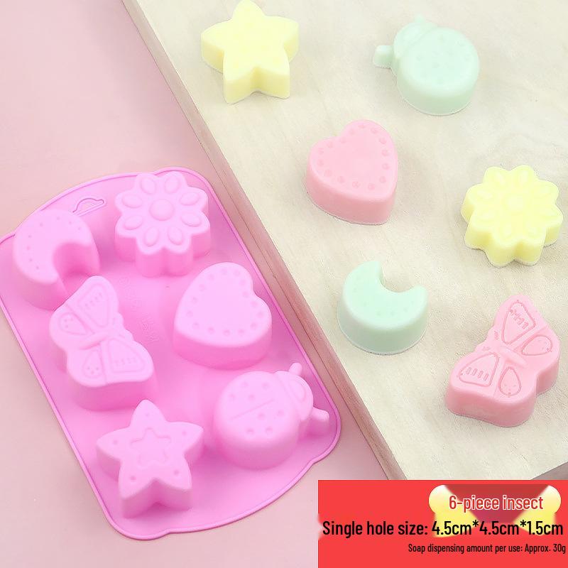 Silicone Soap Mold Making Set for DIY and Children's Homemade Breast Milk Soap