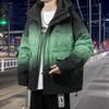 Men's Fashion Gradient Hooded Down Jacket