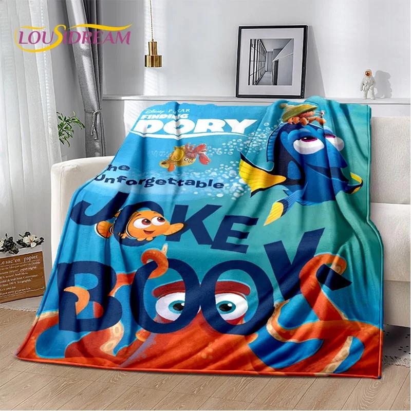 29 Style Cute Finding Nemo Cartoon Sea World Blanket,Flannel Soft Throw Blanket for Home Bedroom Bed Sofa Picnic Office Kid Gift