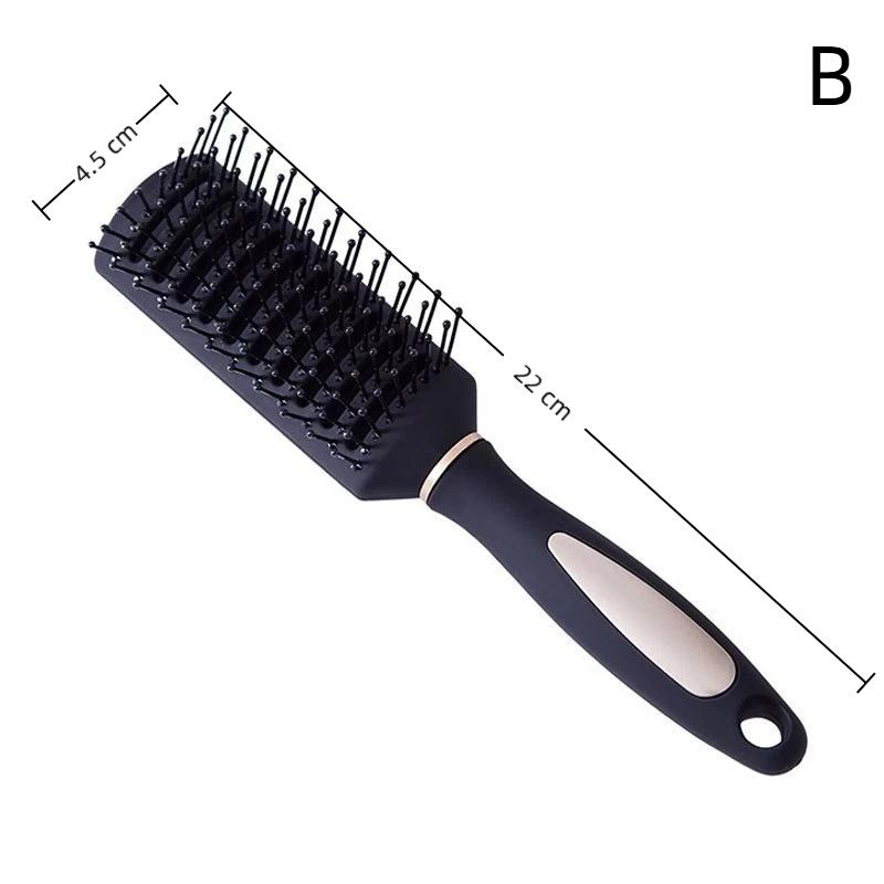 Massage Hairbrush Professional Salon Straight Smooth Paddle Hair Brush Suit For All Hair Type Hairbrush Styling Comb