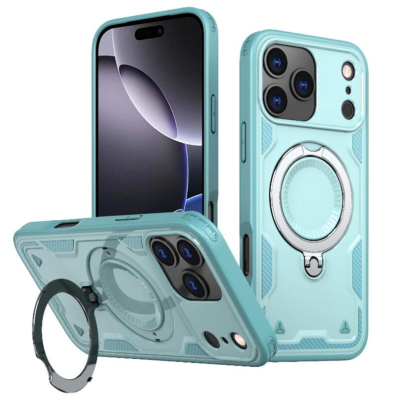 

Luxury Shockproof Armor Stand Holder Phone Cases For iPhone 17 Air 16 15 14 Plus 13 12 11 Pro Max 16E Magsafe Heavy Duty Cover iPhone 13 Pro